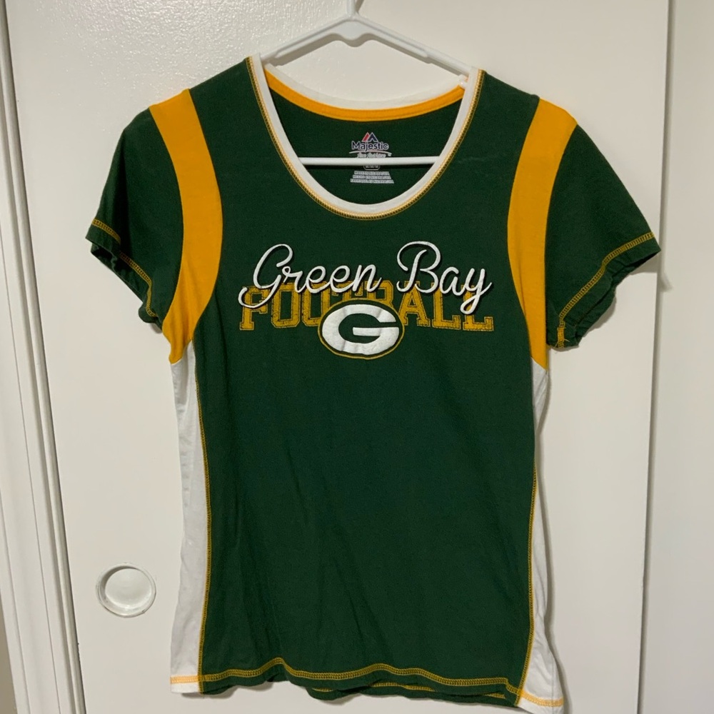 Majestic Green Bay Packer Women's T-Shirt M